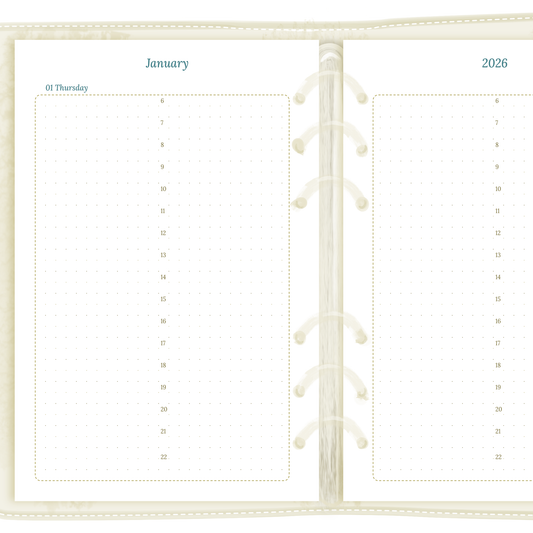 D1P | Day on 1 page - A5