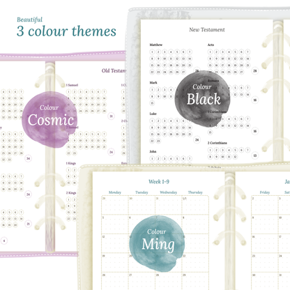 Bible reading in a year - A5