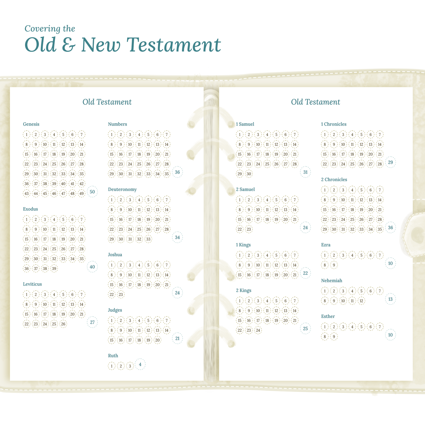 Bible reading in a year - A5