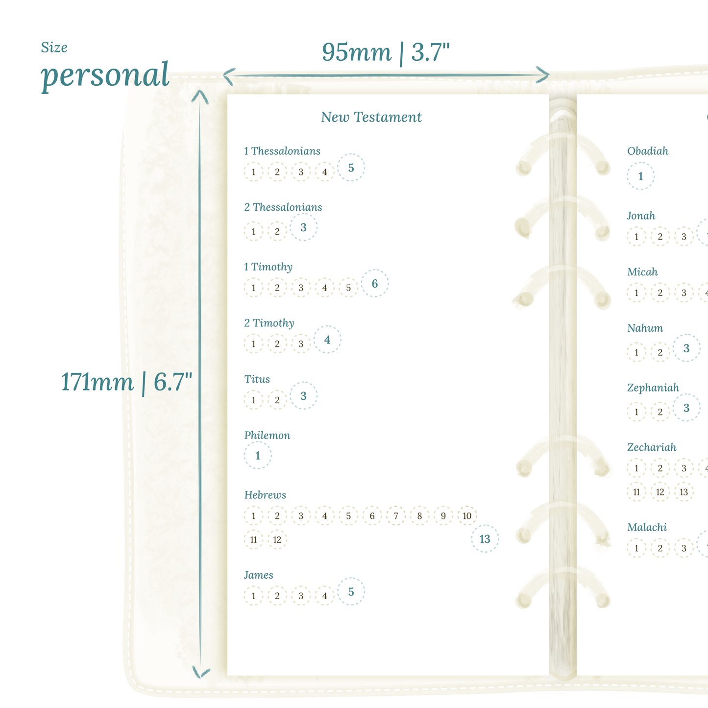 Bible reading in a year - Personal