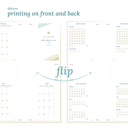 Bible reading in a year - Pocket