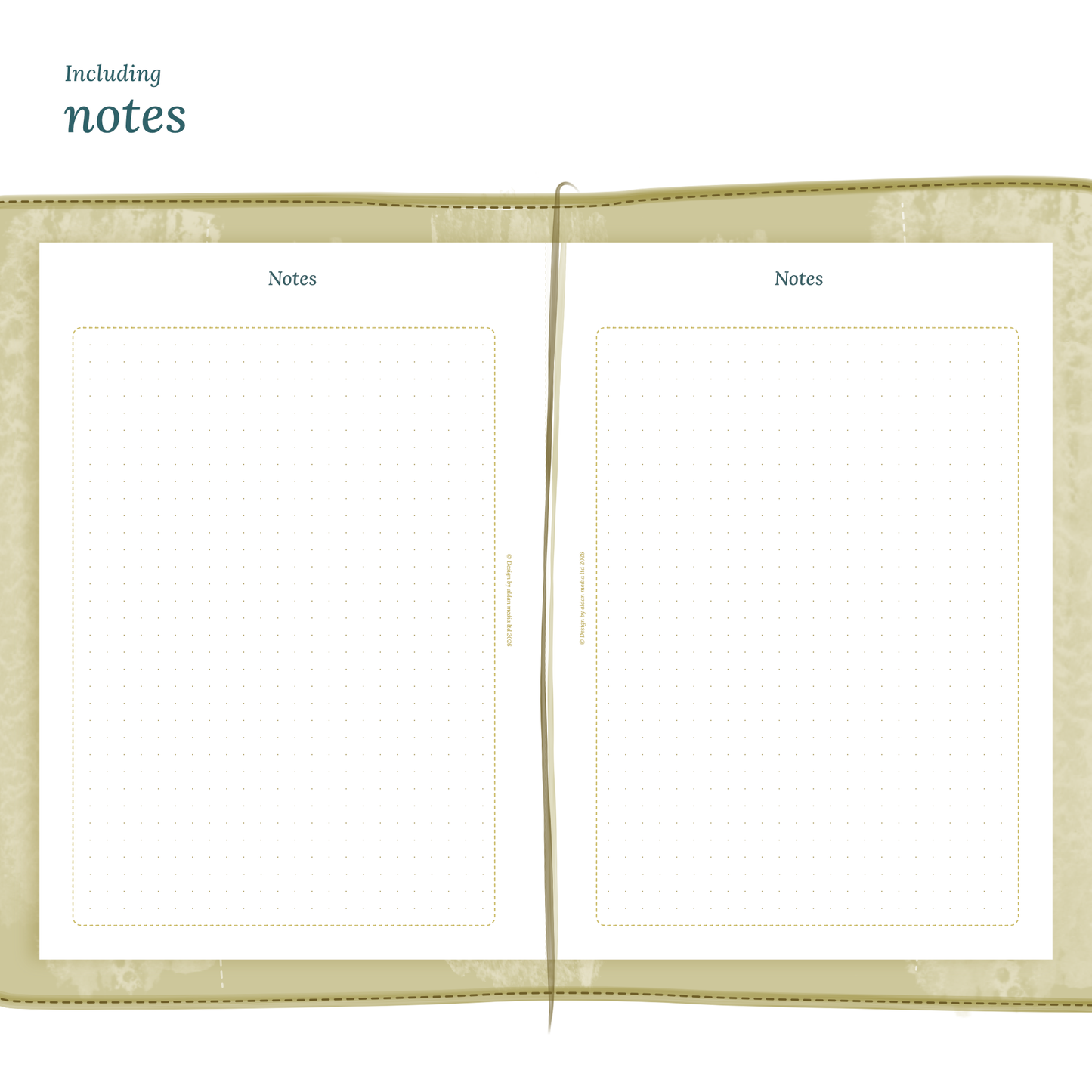 TN A5 | Bundle L | Year at a glance, future log, month on 2 pages & week on 2 pages