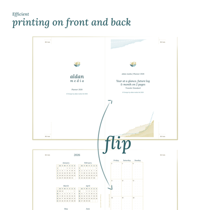 TN Standard | Bundle L | Year at a glance, future log, month on 2 pages & week on 2 pages
