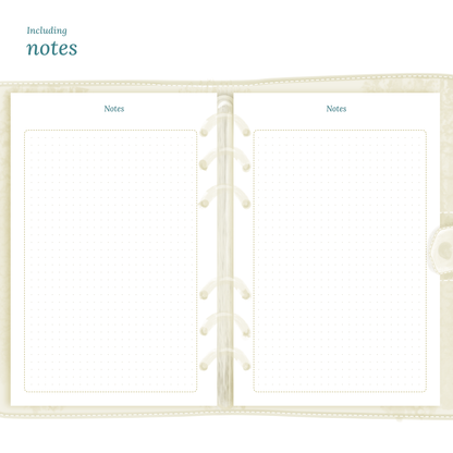 Bundle XL | Year at a glance, future log, monthly, week on 2 pages & daily - A5