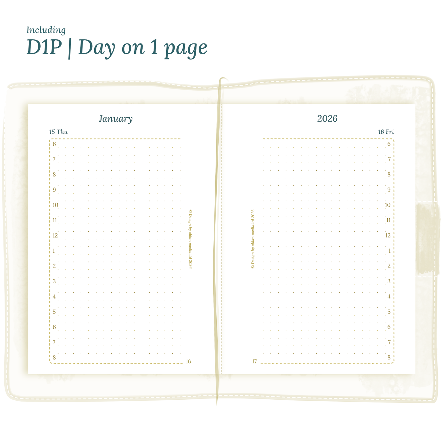 Bundle XL | Year at a glance, future log, monthly, week on 2 pages & daily - TN Passport