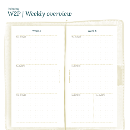 TN Standard | Bundle XL | Year at a glance, future log, month on 2 pages, week on 2 pages & daily