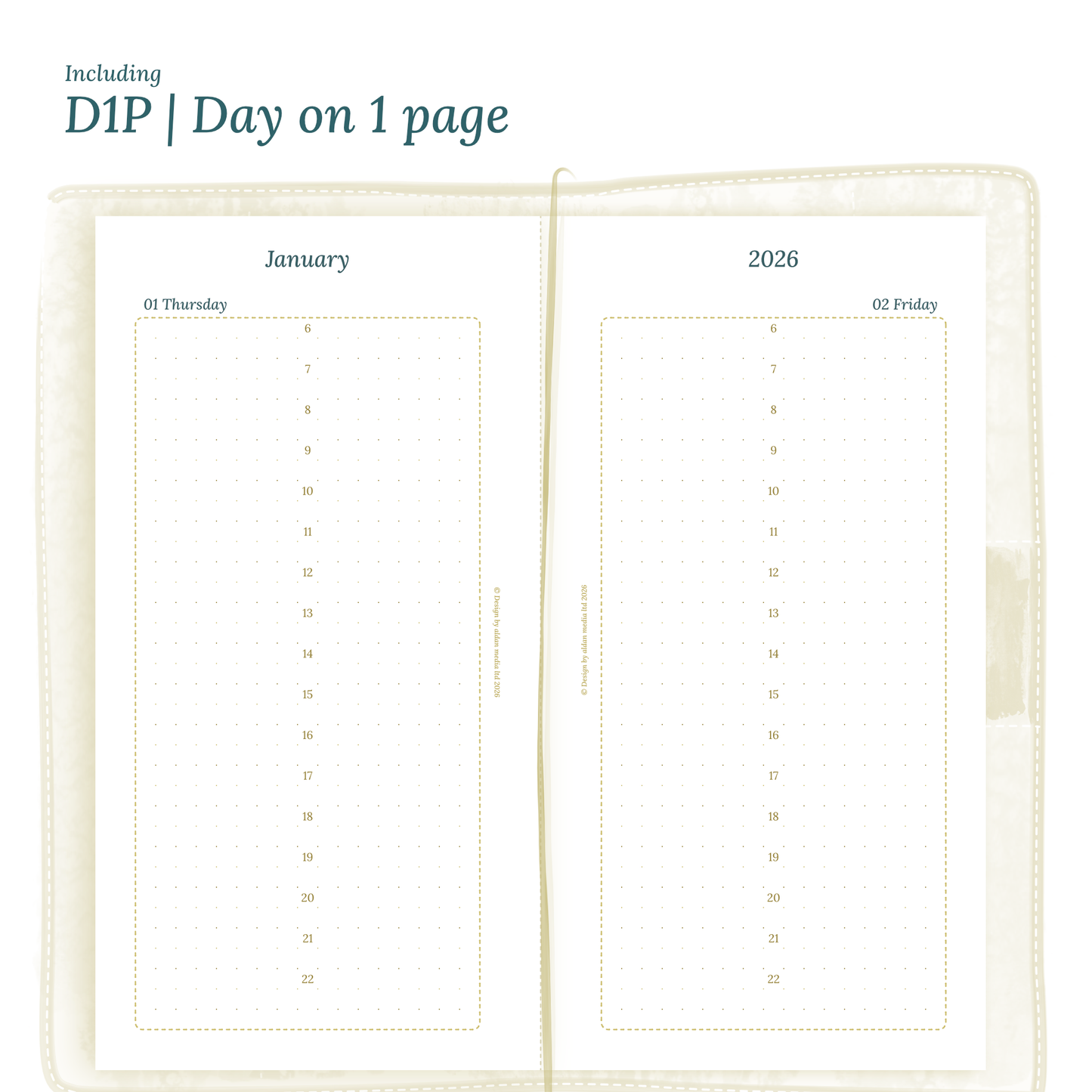 TN Standard | Bundle XL | Year at a glance, future log, month on 2 pages, week on 2 pages & daily
