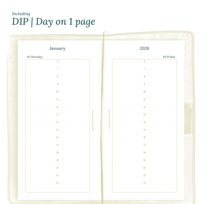 TN Standard | Bundle XL | Year at a glance, future log, month on 2 pages, week on 2 pages & daily