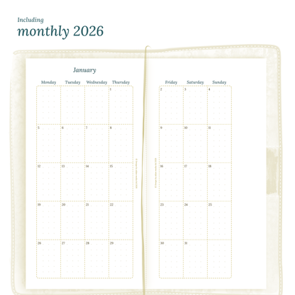 TN Standard | Bundle | Year at a glance, future log & month on 2 pages