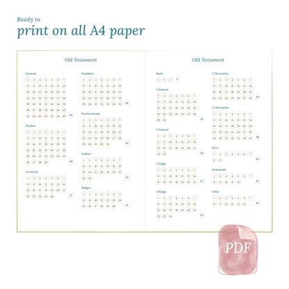 Catholic bible reading in a year - A5