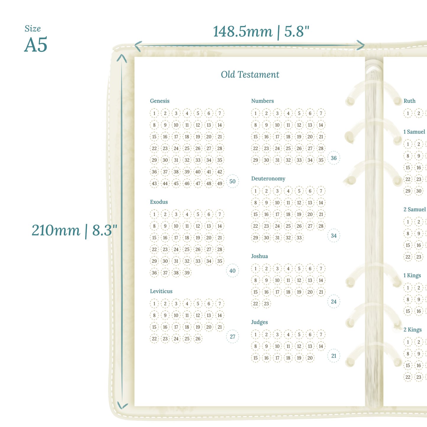 Catholic bible reading in a year - A5