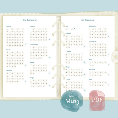 Catholic bible reading in a year - A5