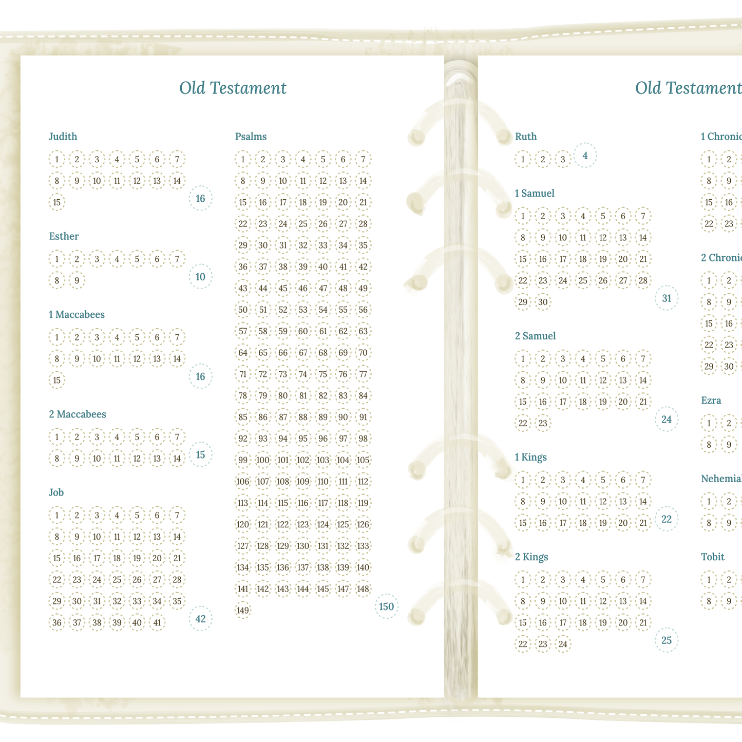 Catholic bible reading in a year - A5