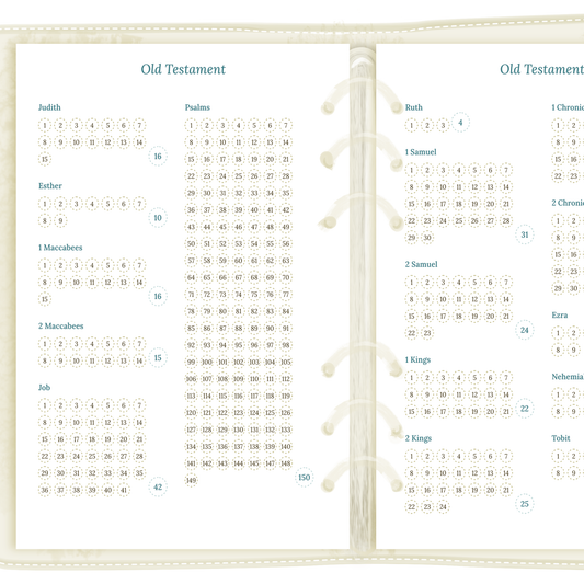 Catholic bible reading in a year - A5