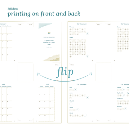 Catholic bible reading in a year - Pocket