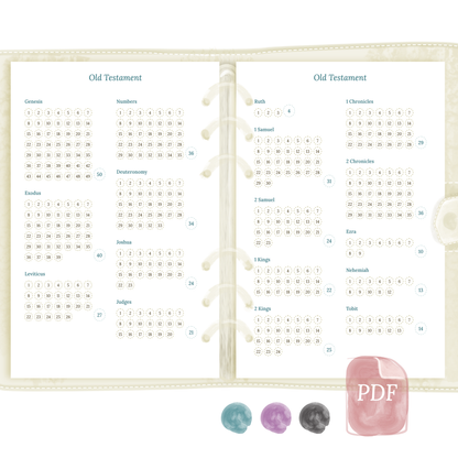 Catholic bible reading in a year - A5