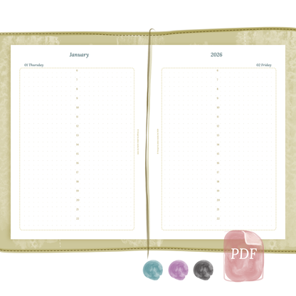 TN A5 | D1P | Day on 1 page