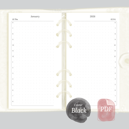 D1P | Day on 1 page - Personal