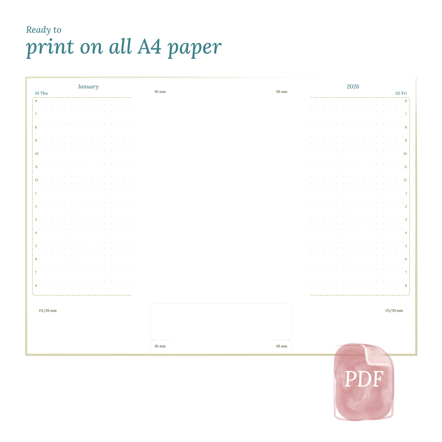 D1P | Day on 1 page - Personal