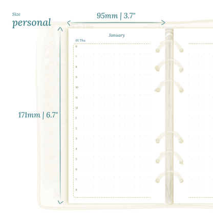 D1P | Day on 1 page - Personal