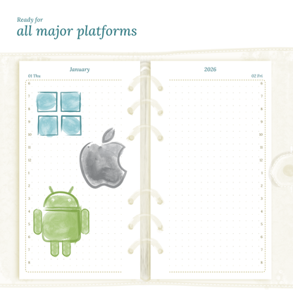 D1P | Day on 1 page - Personal