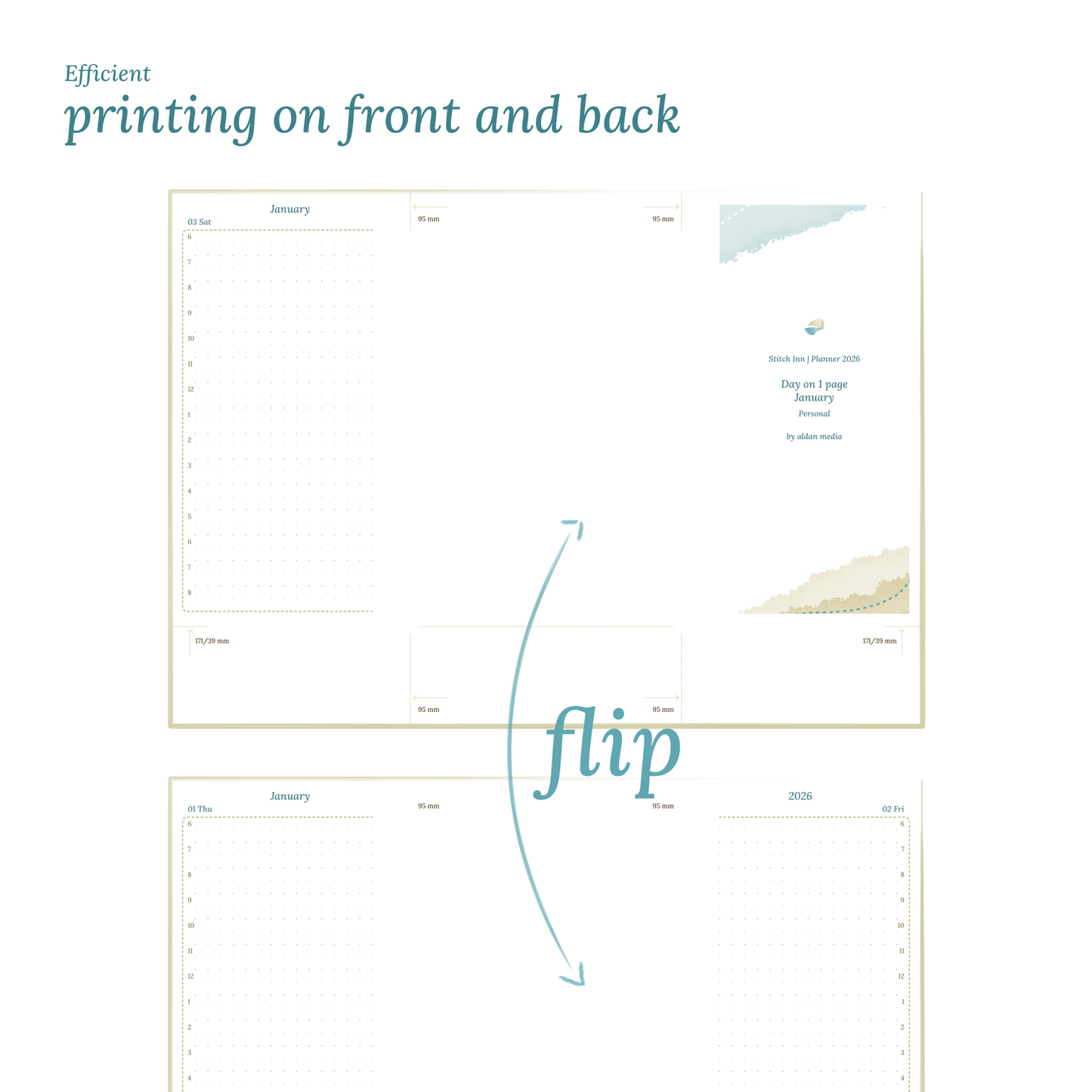 D1P | Day on 1 page - Personal