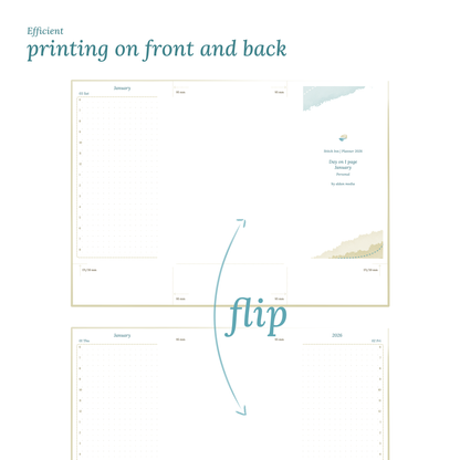 D1P | Day on 1 page - Personal