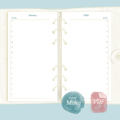 D1P | Day on 1 page - Personal