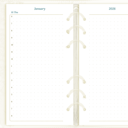 D1P | Day on 1 page - Personal