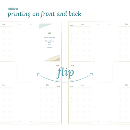D1P | Day on 1 page - Pocket