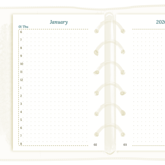 D1P | Day on 1 page - Pocket