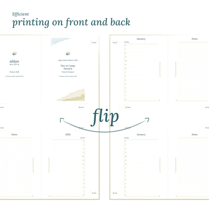 D1P | Day on 1 page - TN Passport
