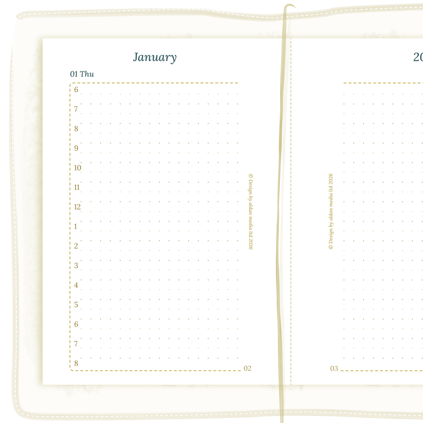 D1P | Day on 1 page - TN Passport