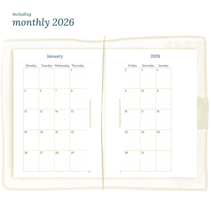Bundle | Year at a glance, future log & monthly - TN Passport