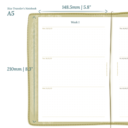 TN A5 | W2P | Week on 2 pages