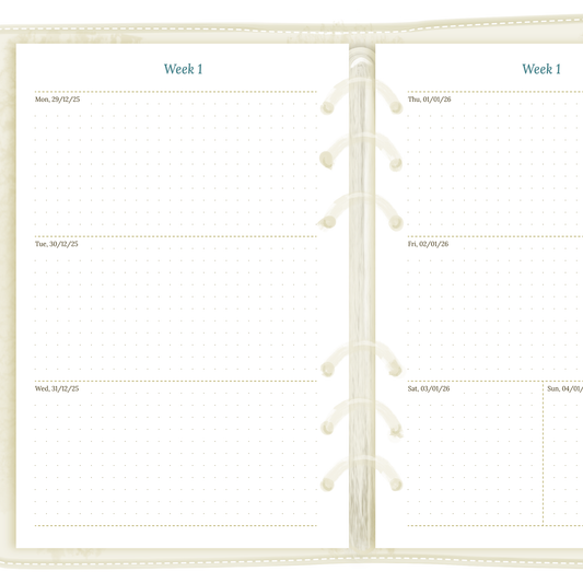 W2P | Week on 2 pages - A5