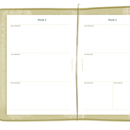 TN A5 | W2P | Week on 2 pages