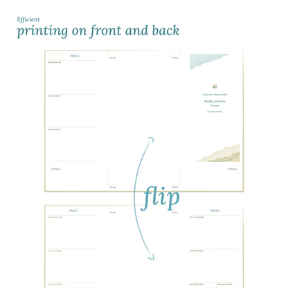 W2P | Week on 2 pages - Personal