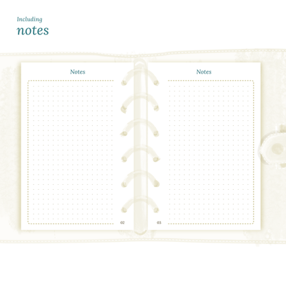 W2P | Week on 2 pages planner - Pocket