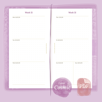 TN Standard | W2P | Week on 2 pages