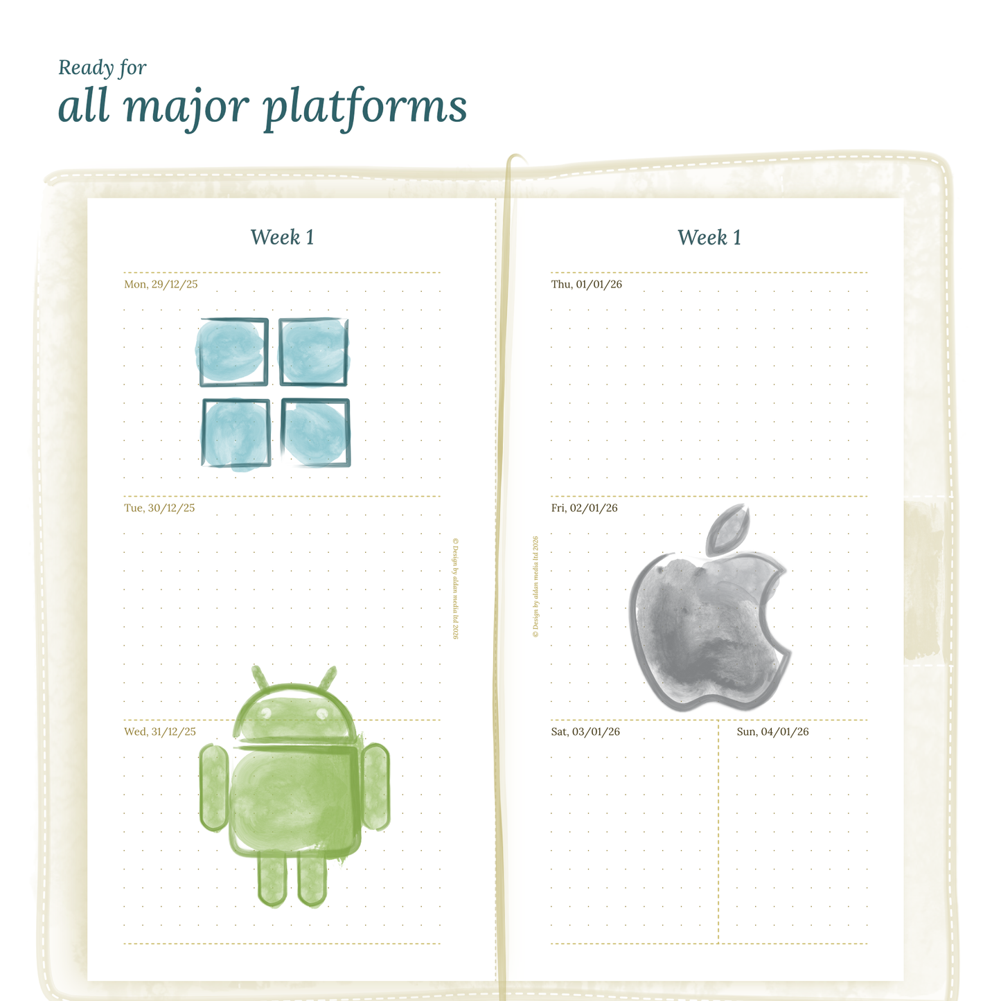 TN Standard | W2P | Week on 2 pages