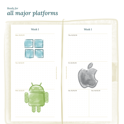 TN Standard | W2P | Week on 2 pages